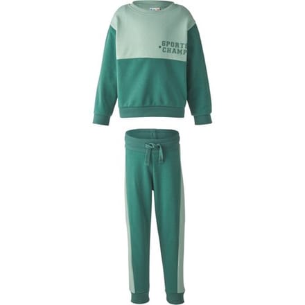 LUPILU Kinder kledingset 2-delig (groen, 98/104)
