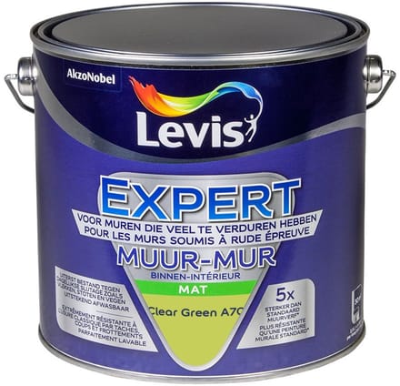 Levis - Expert Muur Binnen Mix - Clear Green A70 - Mengverf - 2,5 L