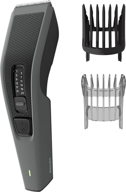 Philips HAIRCLIPPER Series 3000 HC3525/15 scheer-, knip- en trimapparaat Zwart, Grijs 13 Nikkel-Metaalhydride (NiMH)