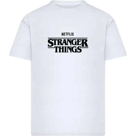 T-shirt Merchcode Stranger Things Rewatch Loose