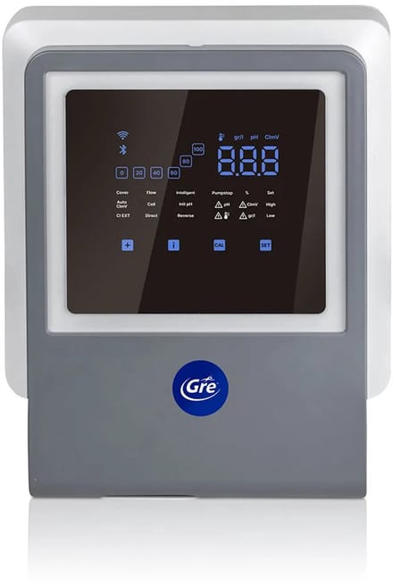 Gre Swc All In One 21g/h Up To 100m3 Zoutwaterchlorinator Transparant