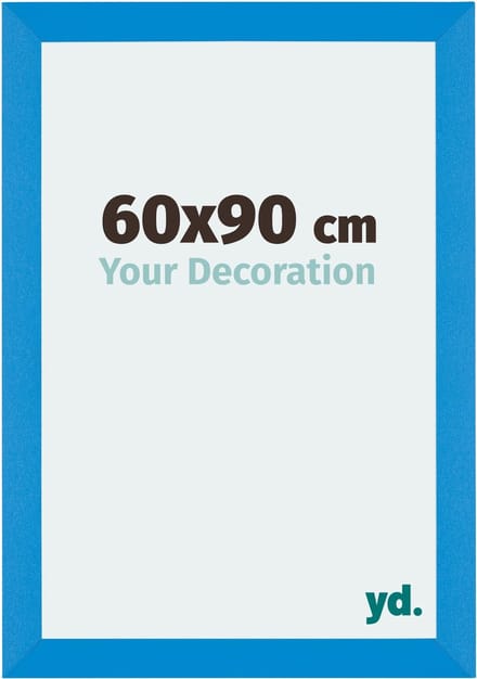 Your Decoration - Fotolijst 60x90 cm - MDF - Helder Blauw - Mura