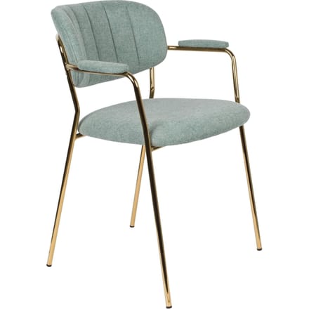 Set van 2 eetkamerstoelen Alina met armleuning | Feliz Lifestyle