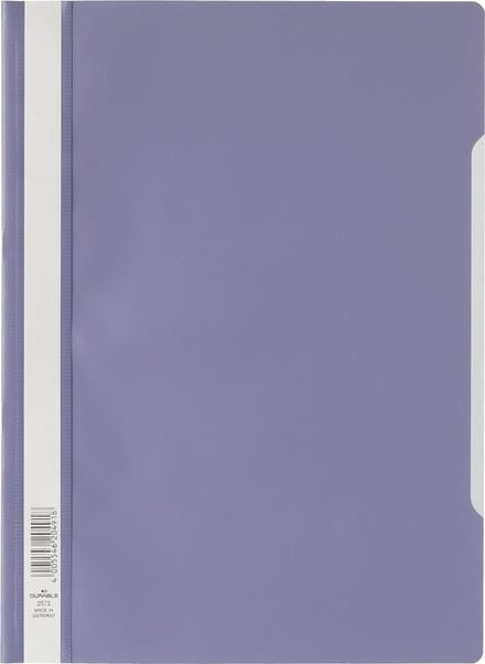 Durable snelhechtmap ft A4 lila 25 stuks