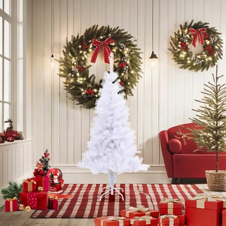 vidaXL - Kunstkerstboom - met - standaard - 380 - takken - 150 - cm