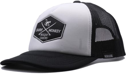 Gevoerde truckerpet met mesh voor jongens/meisjes - 6-12 jaar (zwart)