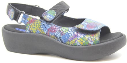 Wolky Dames Sandalen 03204 Jewel Blauw