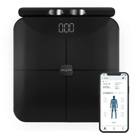 Salter Body Insight Smart Scale - Hand-tot-voet sensoren, Balance App