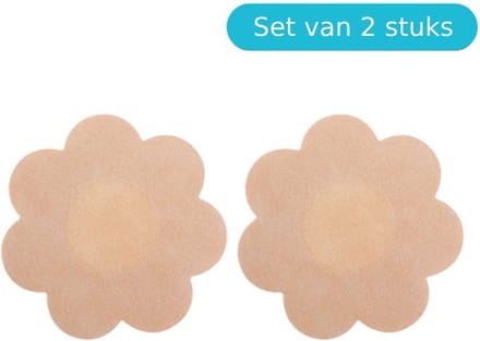 Nipple Covers - Tepelstickers - Tepelbedekkers - Stof - Bloemvorm - Set van 2 stuks