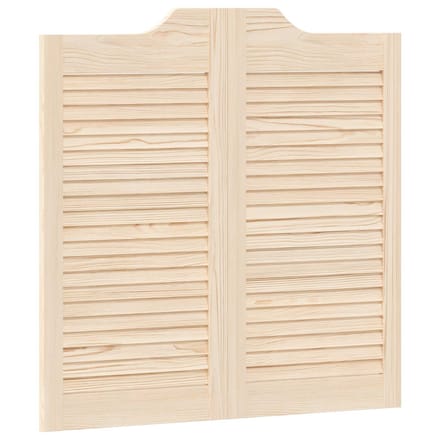 vidaXL - Schuifdeuren - 80 - x - 40 - cm - Massief - grenenhout - Naturel
