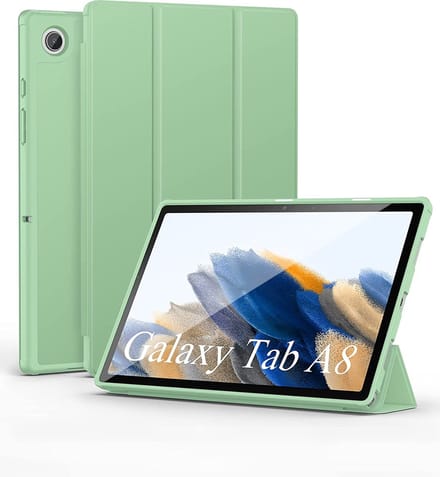 Hoesje geschikt voor Samsung Galaxy Tab A8 Hoes Tri Fold Case Smart Cover