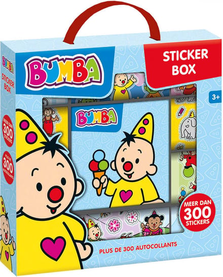Totum Bumba stickerset groot - meer dan 300 stickers - creatief speelgoed.