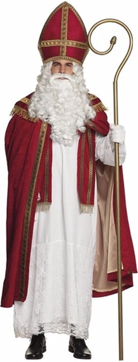 Budget Sinterklaas verkleedkleding kostuum voor volwassenen - Sinterklaaspak