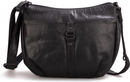 Leren Crossbodytas - Sedona - Zwart