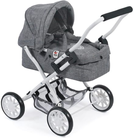 Bayer Chic 2000 - Kleine Poppenwagen Smarty - Grey Jeans