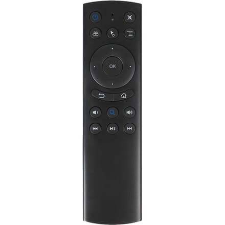 G20BTS Bluetooth draadloze luchtmuis gyroscoop slimme afstandsbediening compatibel met Xiaomi Smart TV zwart