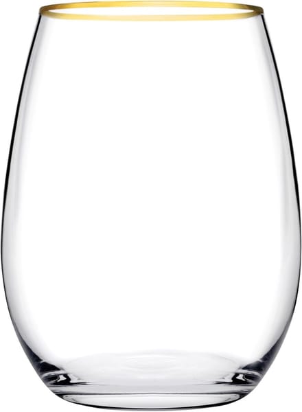 Pasabahce Golden Touch Amber Waterglas 42,5 cl - 6 stuks