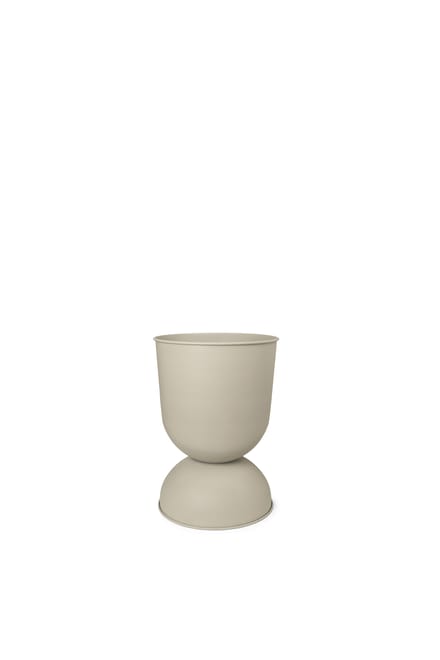 Ferm Living Hourglass Bloempot - cashmere - L