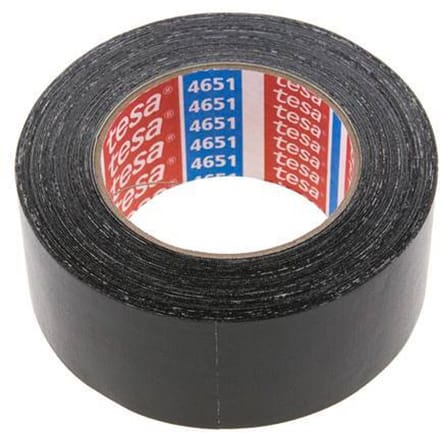 Industriële Plakband 50mm/25m Zwart