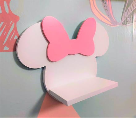 Moliland - Premium Plank - Muis - Kinderkamer - Decorelement