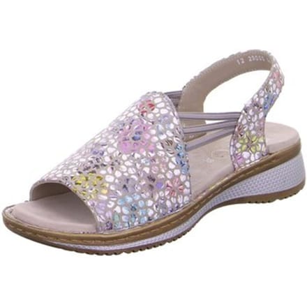 Sandalen met sleehak Ara -
