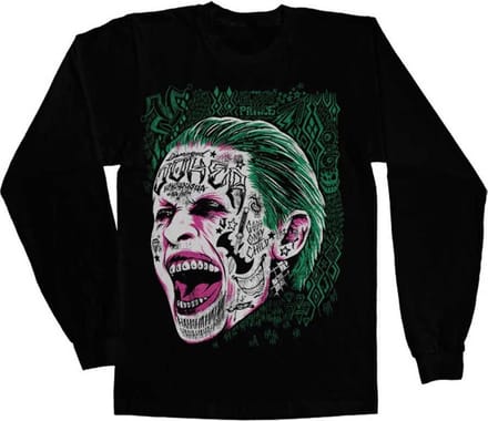 DC Comics Suicide Squad Longsleeve shirt -S- Joker Zwart