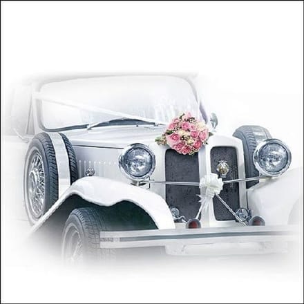 Ambiente servetten - 33x33cm - 20 stuks - Wedding car