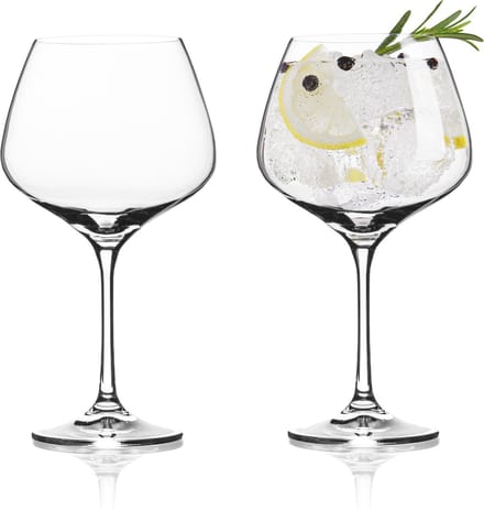 VacuVin Gin Tonic Glazen - Cocktailglazen - Set van 2 stuks - Kristalglas