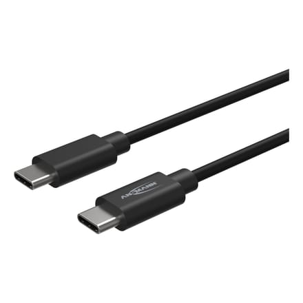 Ansmann USB-C kabel data en opladen 120 cm zwart snel laden.
