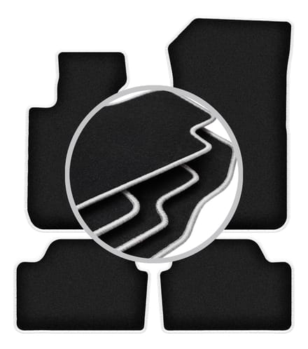 CARLUX-SILVER automatten voor: BMW X1 E84 SUV (2004-2011)