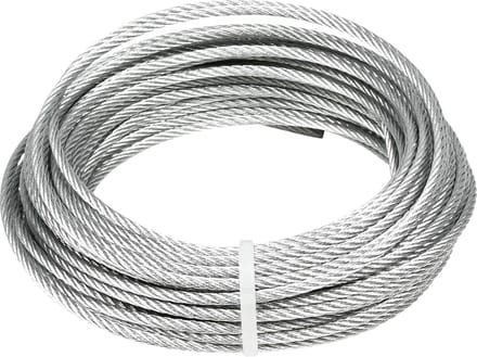 Benson Staalkabel - 3 mm diameter - 15 meter - 300 kg treksterkte - Flexibel en duurzaam