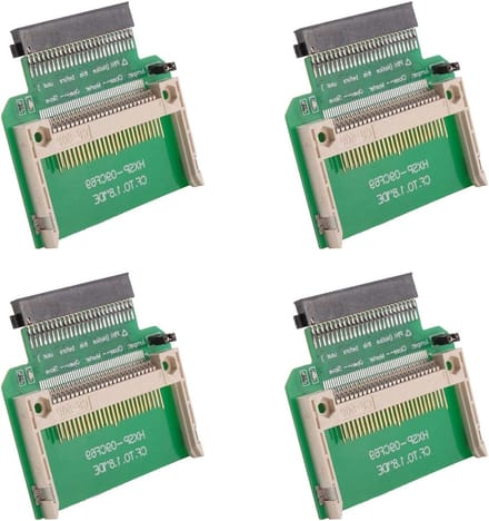 Geheugenkaart Adapter - IDE Converter - Opslag Uitbreiden - Compacte Flash - 4 Stuks - Groen Zwart