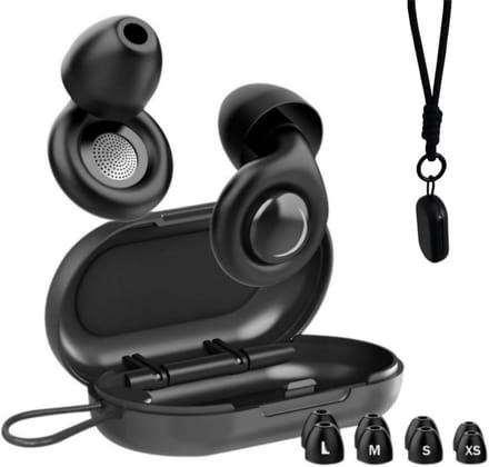 Stille Slaapoordoppen 32dB Noise Cancelling, Herbruikbaar Siliconen Set