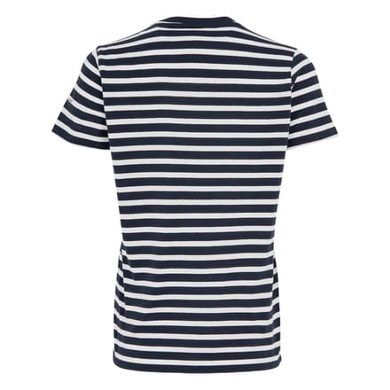 Regatta Dames/Dames Bayletta Gestreept T-shirt (Marine, Wit)