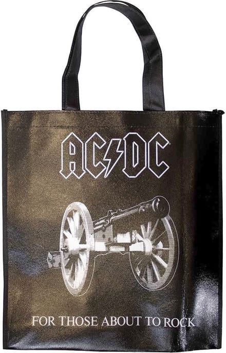 AC/DC - About To Rock Schoudertas - Zwart