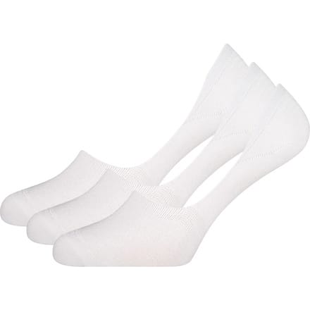 Bamboo Basics Onzichtbare Sokken Mika - 3-pack - Maat 35-40 - Bamboe Witte Sokken - Invisible Sokken - Bamboe Sneakersokken