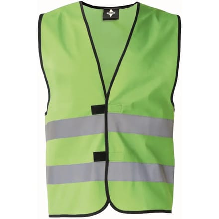 Korntex Functional Hi-Vis Safety Vest Dortmund KX100 - Lime Green - S