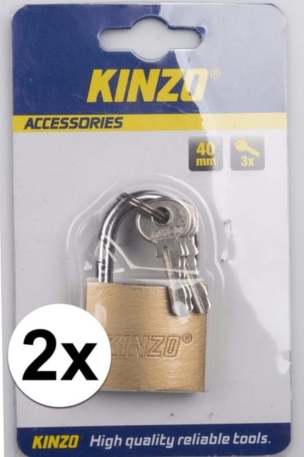 2x hangslot 40mm