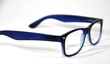 Melleson Eyewear - Leesbril wayfarer mat blauw +2.00 - 1 Stuks
