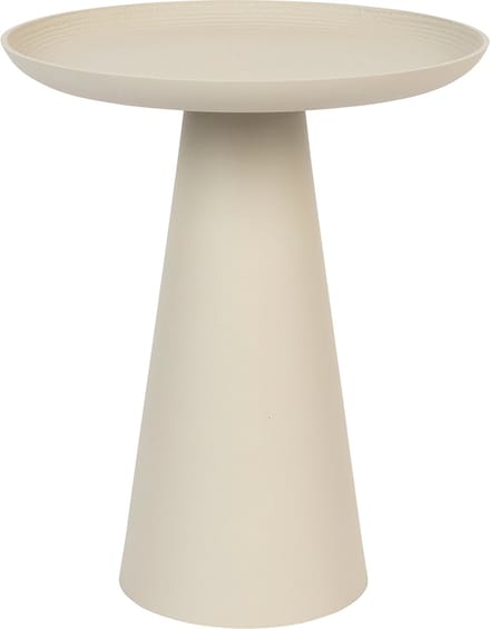 Housecraft Living Ringar Bijzettafel Rond 34,5x34,5 cm Metaal Wit