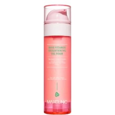 [MAXCLINIC] Rozen Vitamine Verhelderende Olie Schuim (110g) - One-Step Olie-naar-Schuim Reiniger white