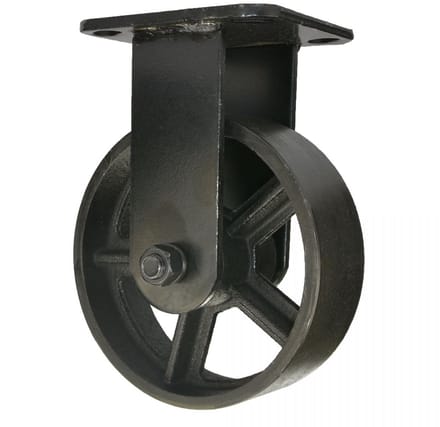 Maclean Bokwiel - Zwart - Gietijzer - Ø150mm - Draagvermogen 280kg