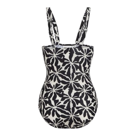 Regatta Dames/Dames Sakari Abstract Floral Tummy Control One Piece Zwempak (Beige)