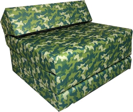 3-Delige Vouwmatras Gastenmatras Campingbed Schuimmatras Inklapbaar