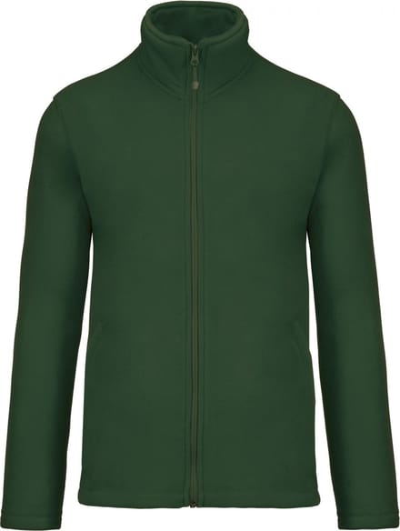 Kariban Microfleece met rits heren K911 - Forest Green - L