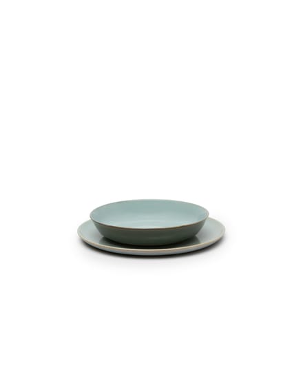 Serax Anita Le Grelle Serveerschaal - S - D17,5x3 cm - Light blue/smokey blue
