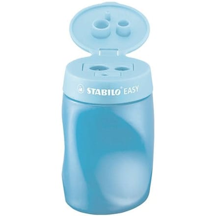 Puntenslijper STABILO Easy 4501 3 in 1 linkshandig blauw