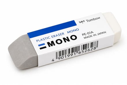 Tombow Mono - Sand & rubber - eraser - inkt & potlood