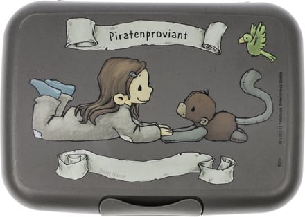 Goebel - Anouk | Lunchbox Piratenproviand | Kunststof - 18cm