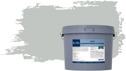 Wixx Schimmelwerende Muurverf Matt - 5L - RAL 7035 | Lichtgrijs